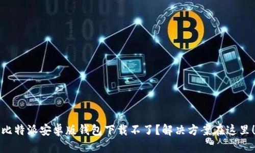 比特派安卓版钱包下载不了?解决方案在这里!