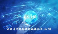 比特币钱包处理数据块很慢:如何?