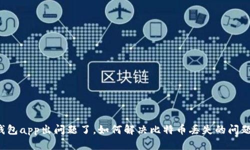 钱包app出问题了,如何解决比特币丢失的问题?