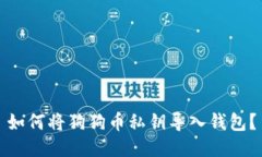 如何将狗狗币私钥导入钱包?