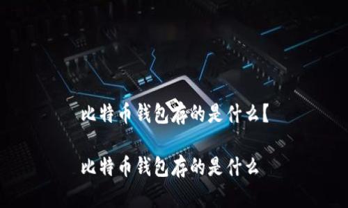 比特币钱包存的是什么?
比特币钱包存的是什么